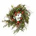 LOBERON Krans Karidah groen/rood 70 cm