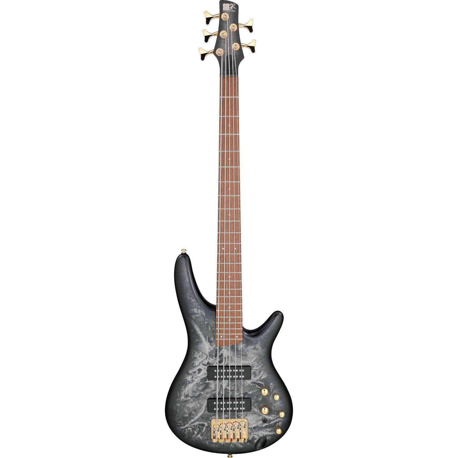 Ibanez SR305EDX Soundgear - Black Ice Frozen Matte - 5-snarige elektrische basgitaar