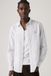Levi's Chemise Battery Housemark Standard - Homme - M - Gris / Jensen Stripe Gray Pinstripe