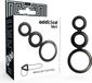 Adicted Toys ADDICTED TOYS Rings Set For Penis Black Tpr