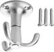 Sotech 3 stuks draaibare kapstokhaken Tromso RVS-look mat