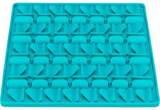 Trixie Lick'n'Snack Mat - Siliconen - Blauw - 30 cm - Hond