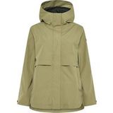 Didriksons Elsa, regenjas, dames, olive green