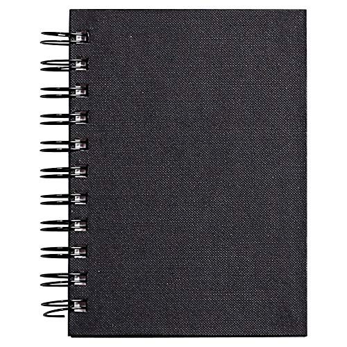 Clairefontaine Goldline draadgebonden blok - A6 - 140 g/m² - Zwart