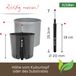 Pegulator II Indicateur de niveau d'eau pour plantes - Indicateur d'arrosage pour hydroponie - 19 mm