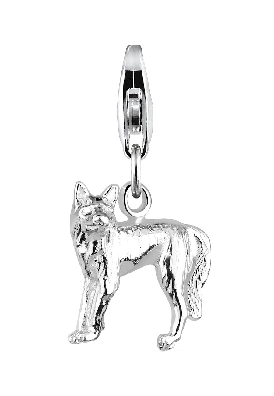 Elli Elli Elli Bedel Dames Wolf Natuur Dier in 925 Sterling Zilver Bedels & Hangers