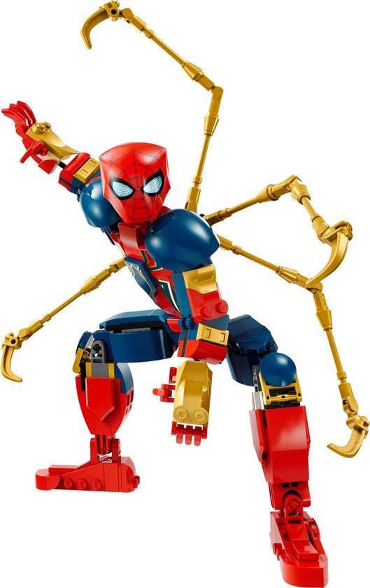 LEGO Marvel Super Heroes Iron Spider-Man bouwfiguur - 76298