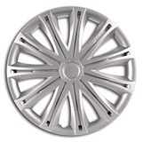 Wieldoppen Car Plus Wieldoppen Alabama 15 Inch Abs Zilver Set Van 4