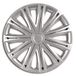 Wieldoppen Car Plus Wieldoppen Alabama 15 Inch Abs Zilver Set Van 4