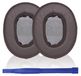 Merkloos Coussinets de rechange pour casque, couleur marron foncé