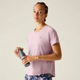 Dare2B Chase II hardloopshirt met korte mouwen voor dames - Roze - Maat 48