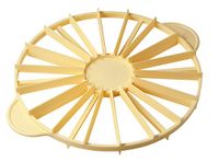 FMprofessional Tortverdeler, plastic, beige, 50 x 50 x 20 cm