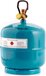 Viking Choice Gasfles - Propaan - 3 kg - 7,2 L - Blauw - Staal