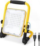 Aigostar LED Bouwlamp - 30W - 1000 Lumen - Accu - IP65 - 6500K