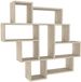 Merkloos Asir - Wandplank - travertijn - 115,5 x 15 x 103,5 cm