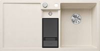 Blanco Silgranit spoelbak, 1000x510 mm, zacht wit