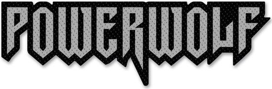 Powerwolf Logo Unisex Patch - Zwart