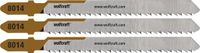 wolfcraft - Lames de scie sauteuse pour contreplaqué - 50mm - Coupe fine - Tige en T