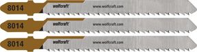 wolfcraft - Multiplex Decoupeerzaagbladen - 50mm - Fijne snede - T-schacht