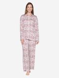 JOOP! Slaapshirt ' Loungewear ' pink / purper / wit