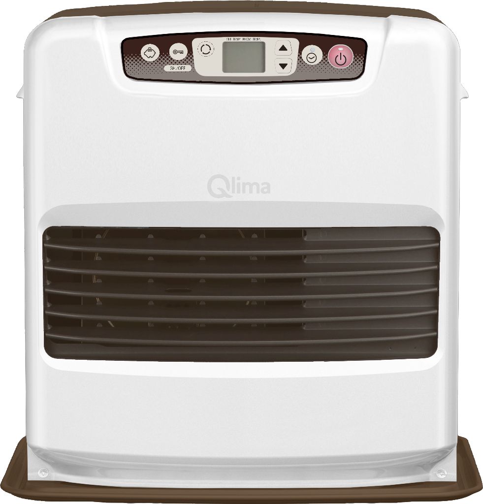 Qlima SRE 4035 TC Straalkachel 3500 W - Mat Wit/Zwart