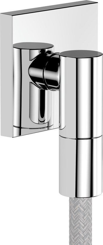 hansgrohe FixFit Fine E muuraansluitbocht zonder terugslagklep chroom