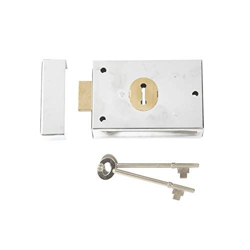 Yale Locks P402 Grendelslot - 62 x 76 mm - Chroom Afwerking