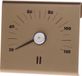 Rento Design Thermomètre Sauna Champagne (15cm)