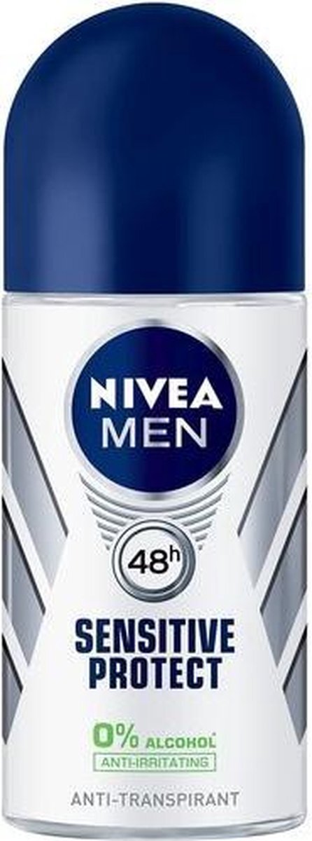 Nivea MEN Sensitive Protect Roll-On - 6 stuks