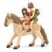 Papo - 39011 - Figuur - Pony en kinderen elfen
