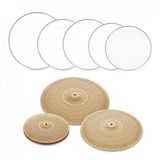 Gear4music WHD Laag Volume Oefenpakket - 5-delige Rock Set, Goud