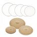 Gear4music WHD Laag Volume Oefenpakket - 5-delige Rock Set, Goud