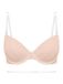 Vivisence Multipositie Voorgevormde Push-Up BH Beugels Siliconen Bandjes 1035, Beige,75B