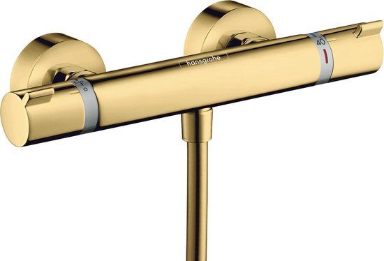 Hansgrohe Ecostat Comfort Opbouw Douchethermostaat - Polished Gold Optic