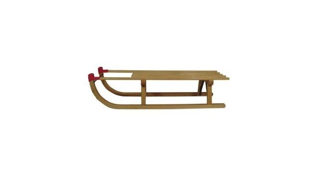 Nijdam Houten Slee Davos - 100 Cm - Rood