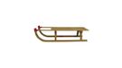 Nijdam Houten Slee Davos - 100 Cm - Rood