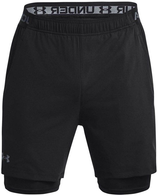 Under Armour Vanish Woven 2-in-1 Short - Black - Men's Size M