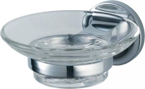 Haceka Aspen Zeephouder Chroom - 11x13cm - 3 Jaar Garantie