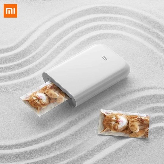 Xiaomi Portable Photo Printer - Draagbare fotoprinter - kleur - inclusief 5 stuks zink papier