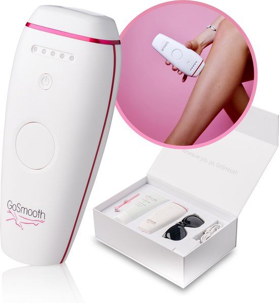 GoSmooth IPL Laser Ontharingsapparaat Classic - IPL Laser Ontharing - Wit