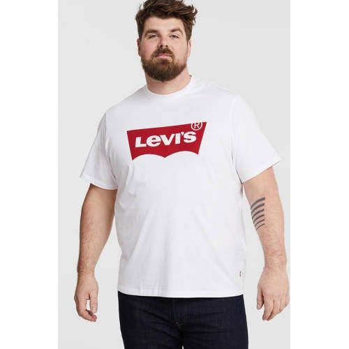 Levi's Big & Tall Logo T-Shirt - Plus Size - White