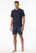 Schiesser Fine Interlock Pyjama 182613 Graphit Maat XXL