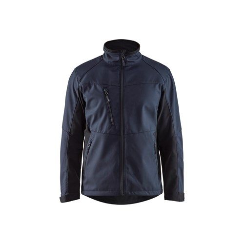 Blåkläder 4950 Softshell Jack - Donker Marineblauw/zwart - Maat M