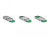 DeLOCK 20656 Voorpaneel Zilver Aluminium