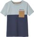 Vertbaudet Colorblock jongensshirt met korte mouwen