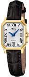 Lotus FESTINA LOTUS SA Datum horloge Square Series Dameshorloge Analoog Zwart Leer Zilverkleurig Staal 3 ATM