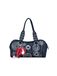 Desigual Sac à main bleu denim / blanc