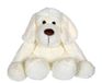 GIPSY - 070085 - Peluche - Chien Flatoutou - Blanc