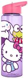 Hello Kitty plastic bottle, sports bottle 600 ml, Purple