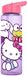 Hello Kitty plastic bottle, sports bottle 600 ml, Purple